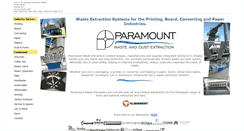 Desktop Screenshot of paramountwaste.co.uk